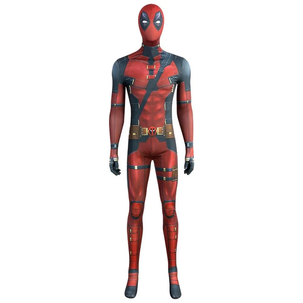 2024 Deadpool 3 & Wolverine Daredevil Costumes Wade Wilson Cosplay Jumpsuits Zentai