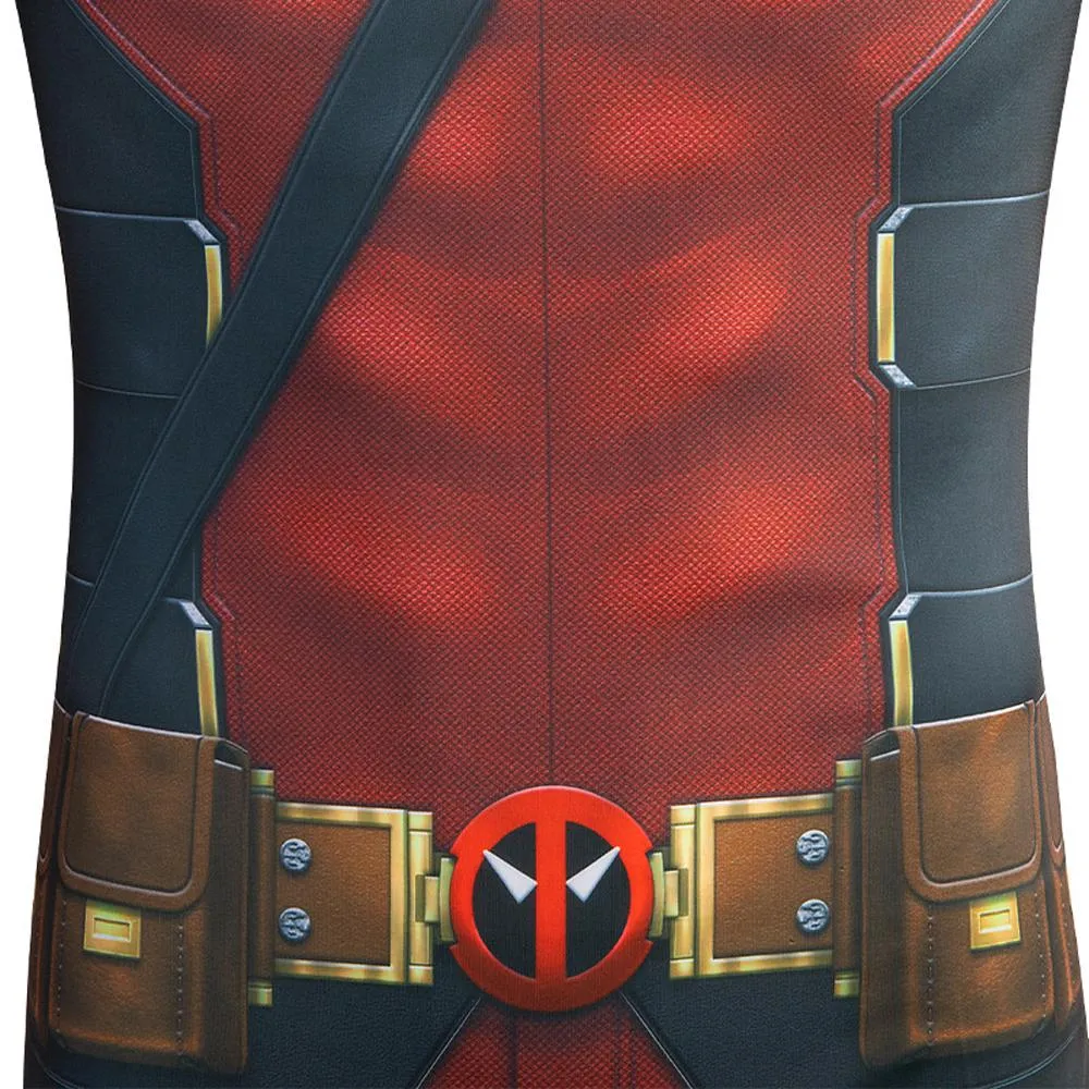 2024 Deadpool 3 & Wolverine Daredevil Costumes Wade Wilson Cosplay Jumpsuits Zentai