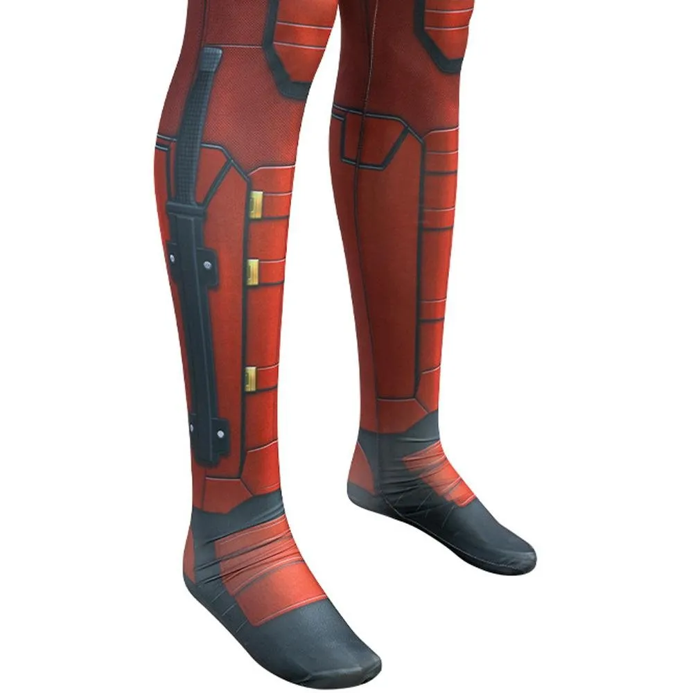 2024 Deadpool 3 & Wolverine Daredevil Costumes Wade Wilson Cosplay Jumpsuits Zentai