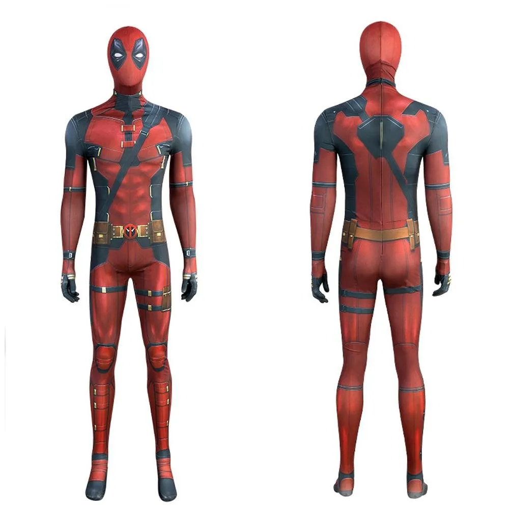 2024 Deadpool 3 & Wolverine Daredevil Costumes Wade Wilson Cosplay Jumpsuits Zentai