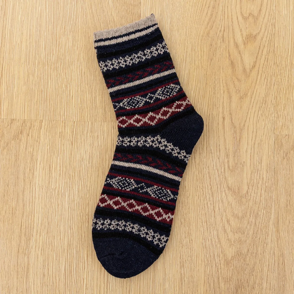 (5 PAIRS)Owlkay National Style Breathable Socks