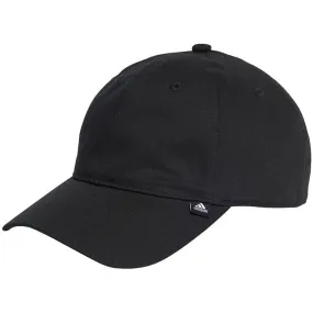 Adidas 3 Stripes Baseball Cap Black White