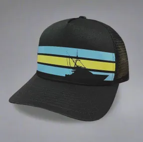 Bahamas Striped Trucker Hat