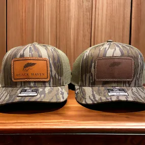 Bottomland camo trucker hat