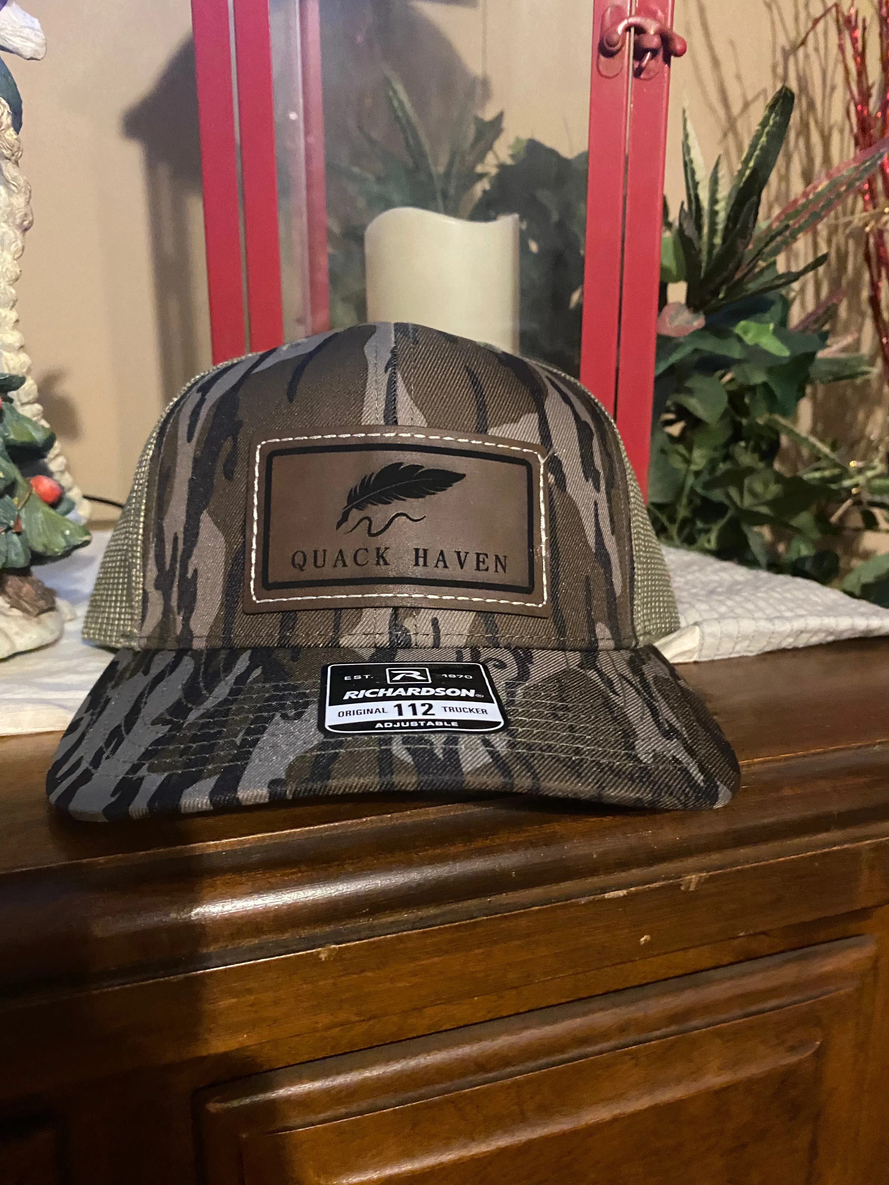 Bottomland camo trucker hat