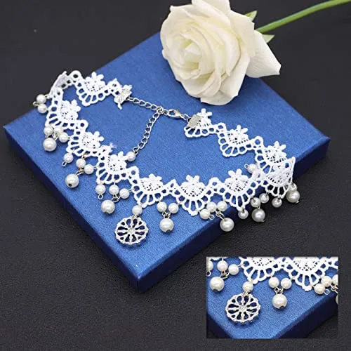 Braveamor Bridal Headpiece Headband Wedding Hair Vine with Pearls Bridal Headpiece Wedding Hair Accessories for Brides Bridesmaids Flower Girls (4 Pack)(Pattern 1-Gold)