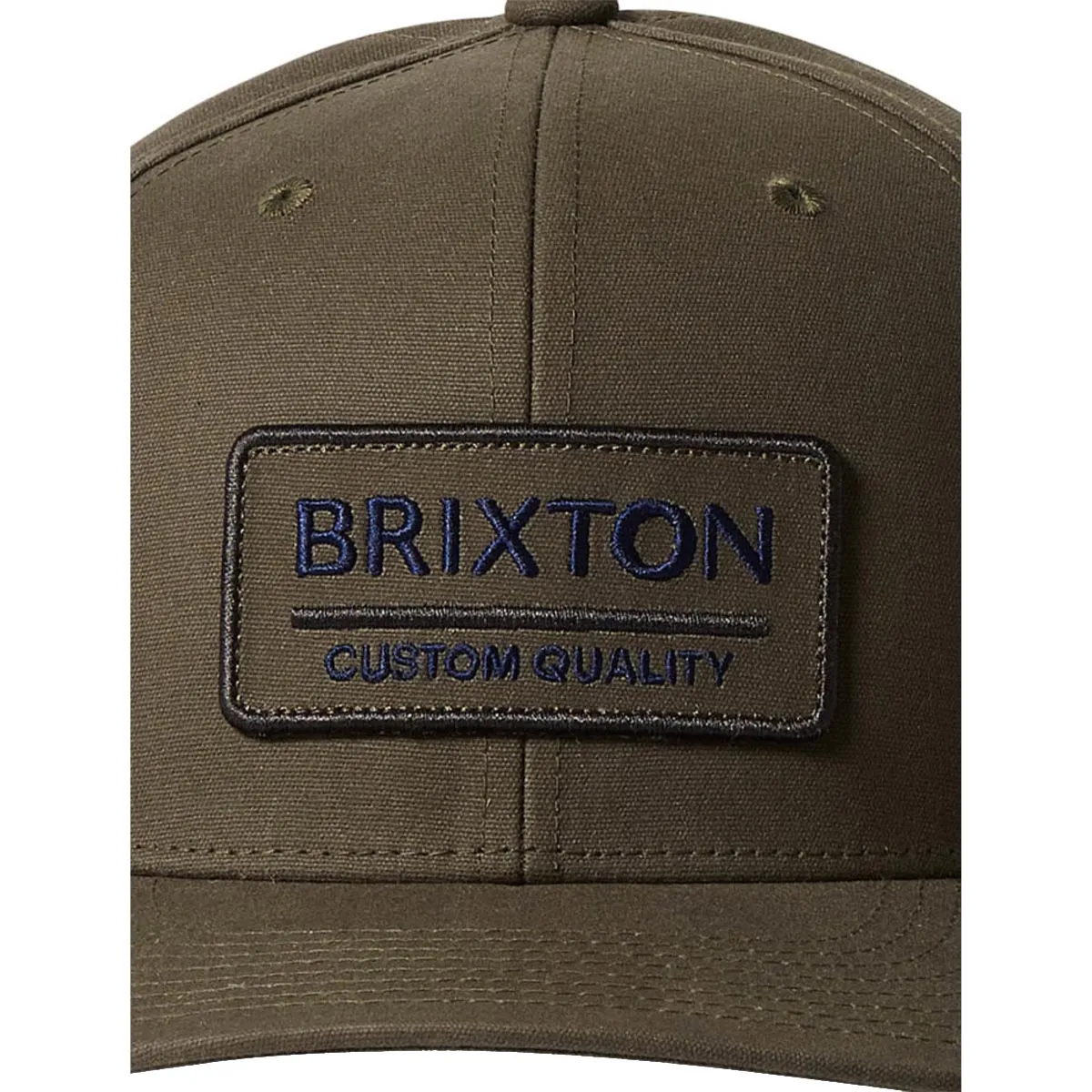 Brixton - Palmer Proper X MP Snapback Olive Surplus/Navy/Washed Black