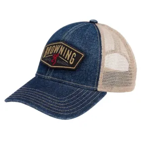 Browning Slack Denim Mesh Back Cap