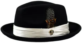 Bruno Capelo Giovani Fedora UN-122 Black White