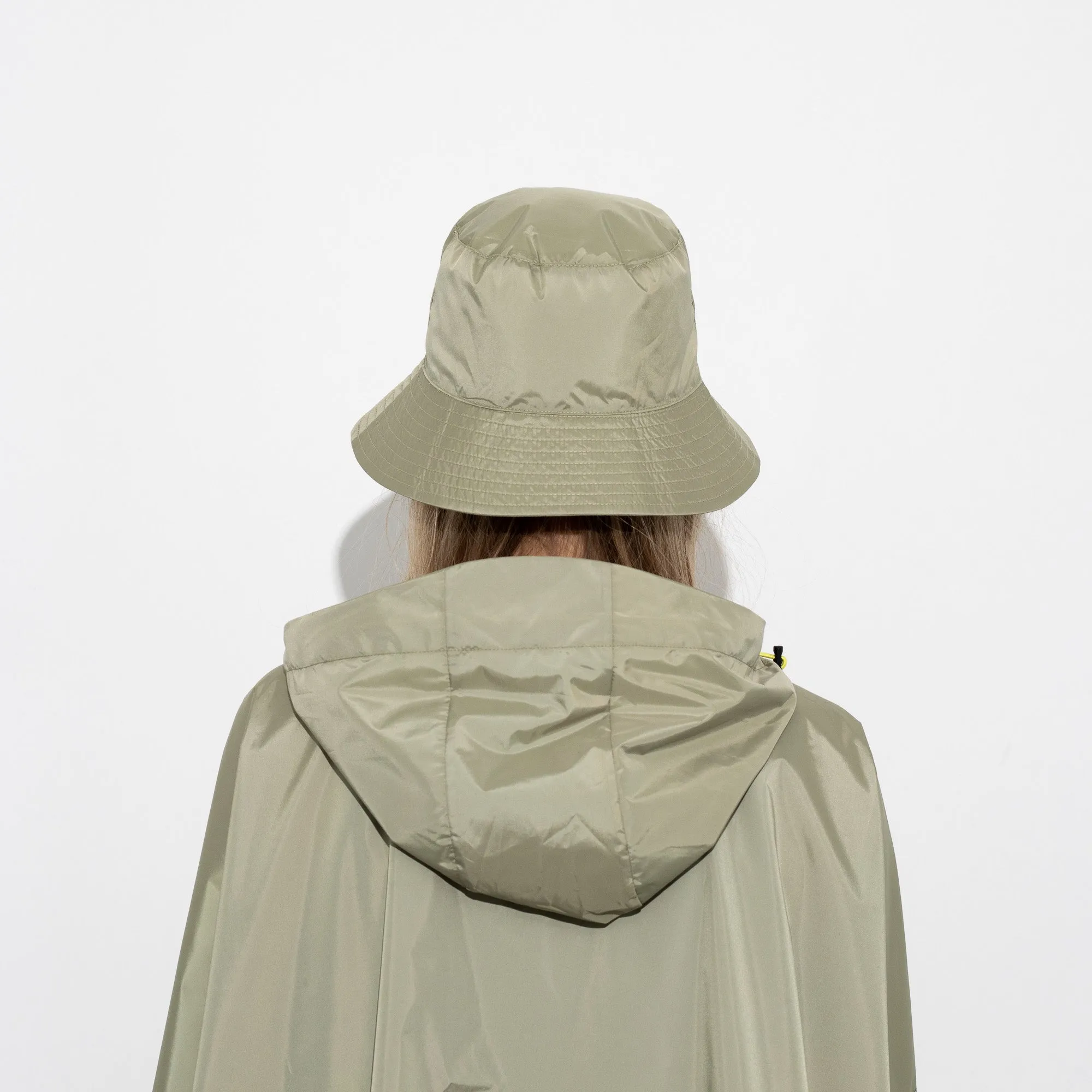 Bucket Hat solid pale olive