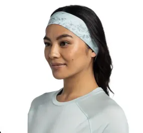 BUFF CoolNet UV® Slim Headband Eukar Seagrove Green