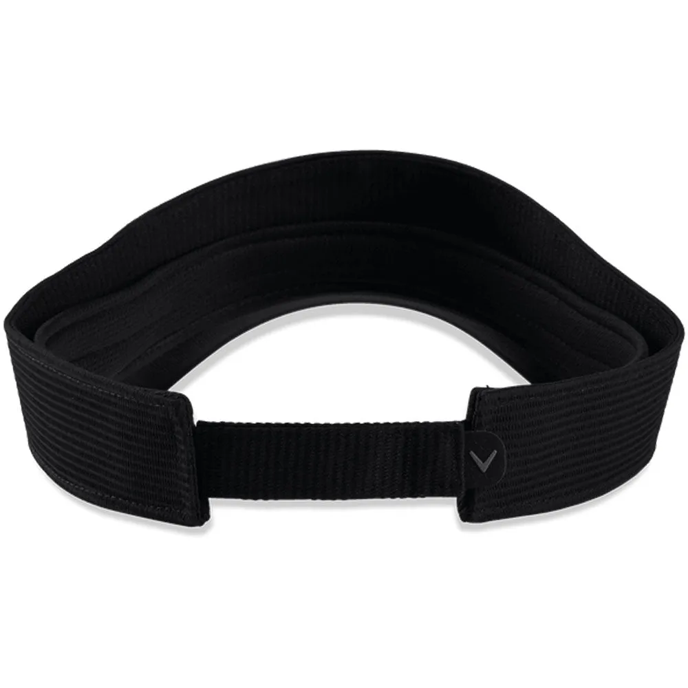 Callaway Liquid Metal Visor Cap - Black/Black