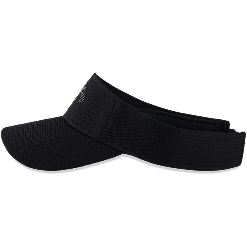 Callaway Liquid Metal Visor Cap - Black/Black
