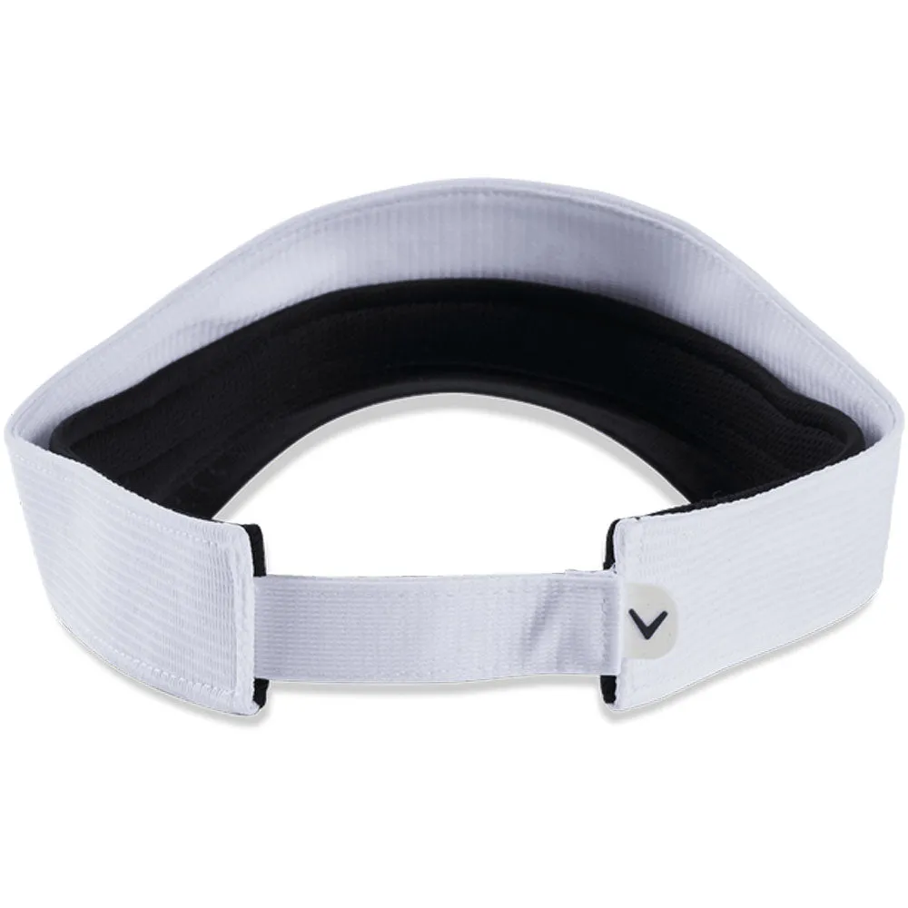 Callaway Liquid Metal Visor Cap - White/Navy