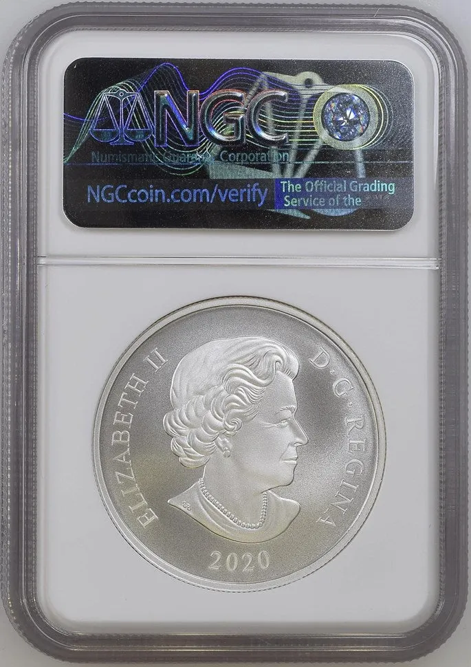 Canada Silver 2020 $20 Brazilian Aquamarine Tiara - Tiara Themed PF 1.009oz, .9999