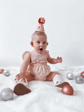 Christmas Party Hat - Nash and Willow - Pink Christmas Tree