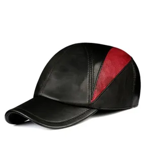 Coleman Genuine Leather Baseball Cap