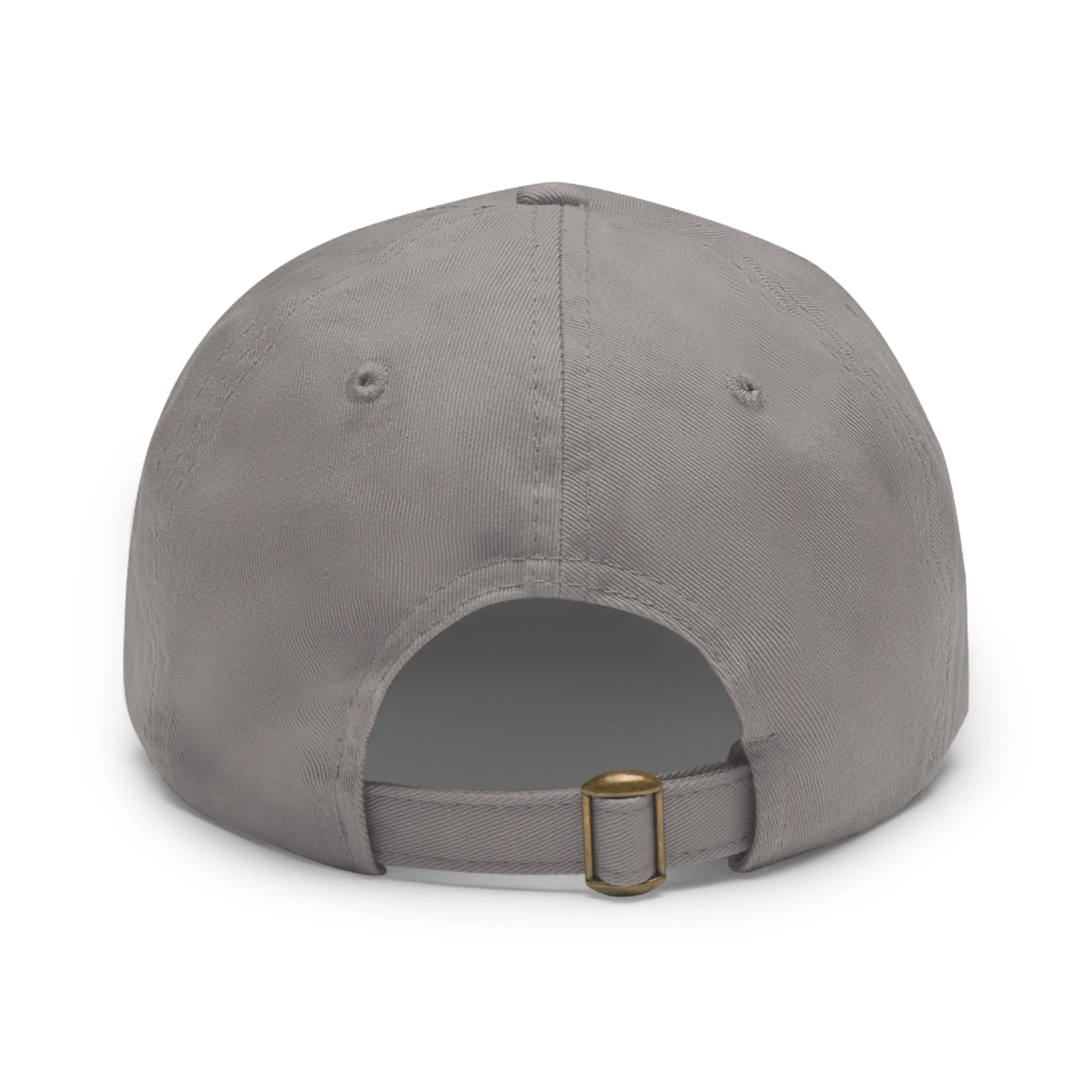 Cool Alien in shades Dad Hat with Leather Patch (Rectangle)