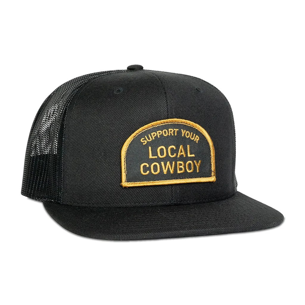 Cowboy Cool Support Your Local Cowboy Hat - Assorted Colours