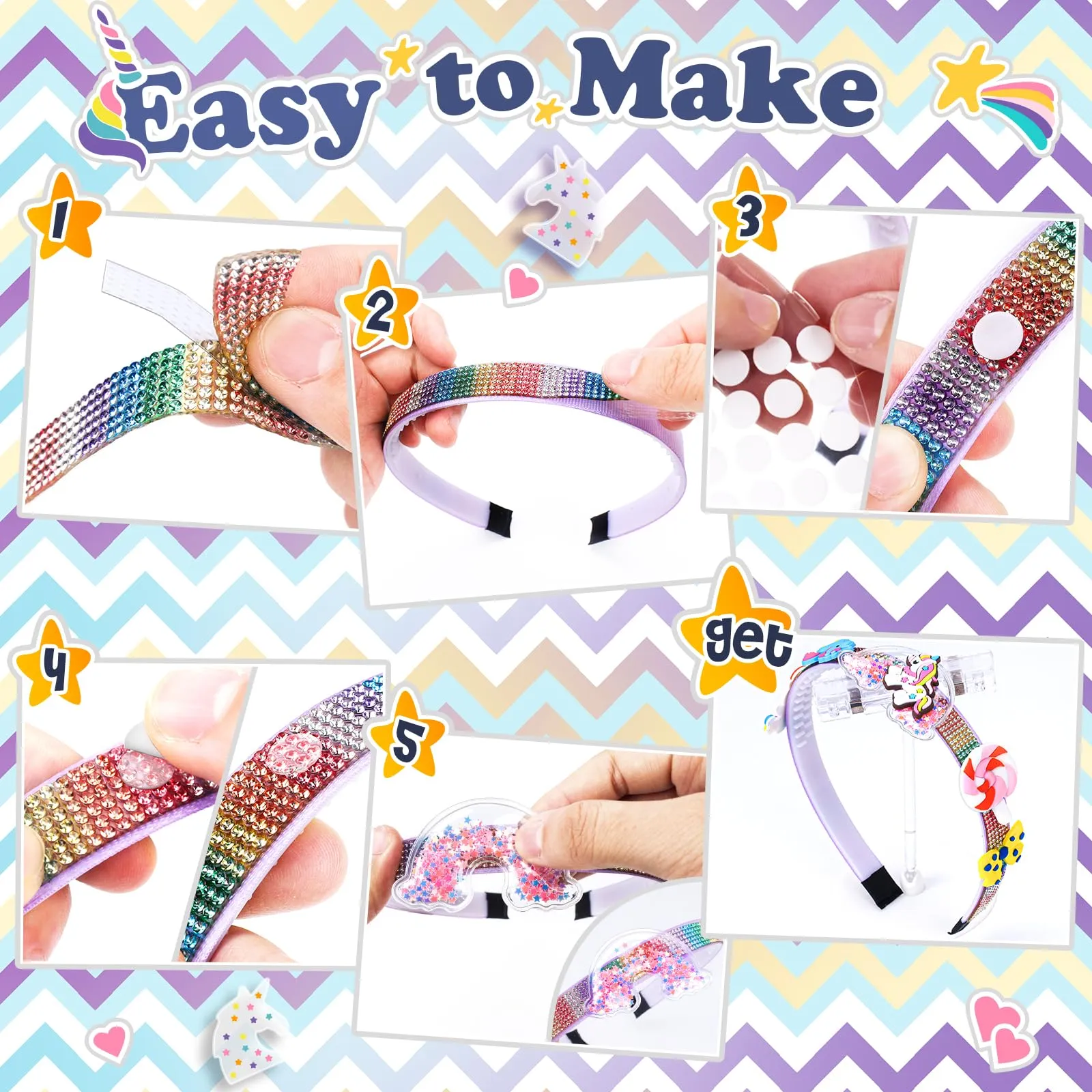 Craft fashion hair accessories making kit | So you can make your own unique DIY hair accessories