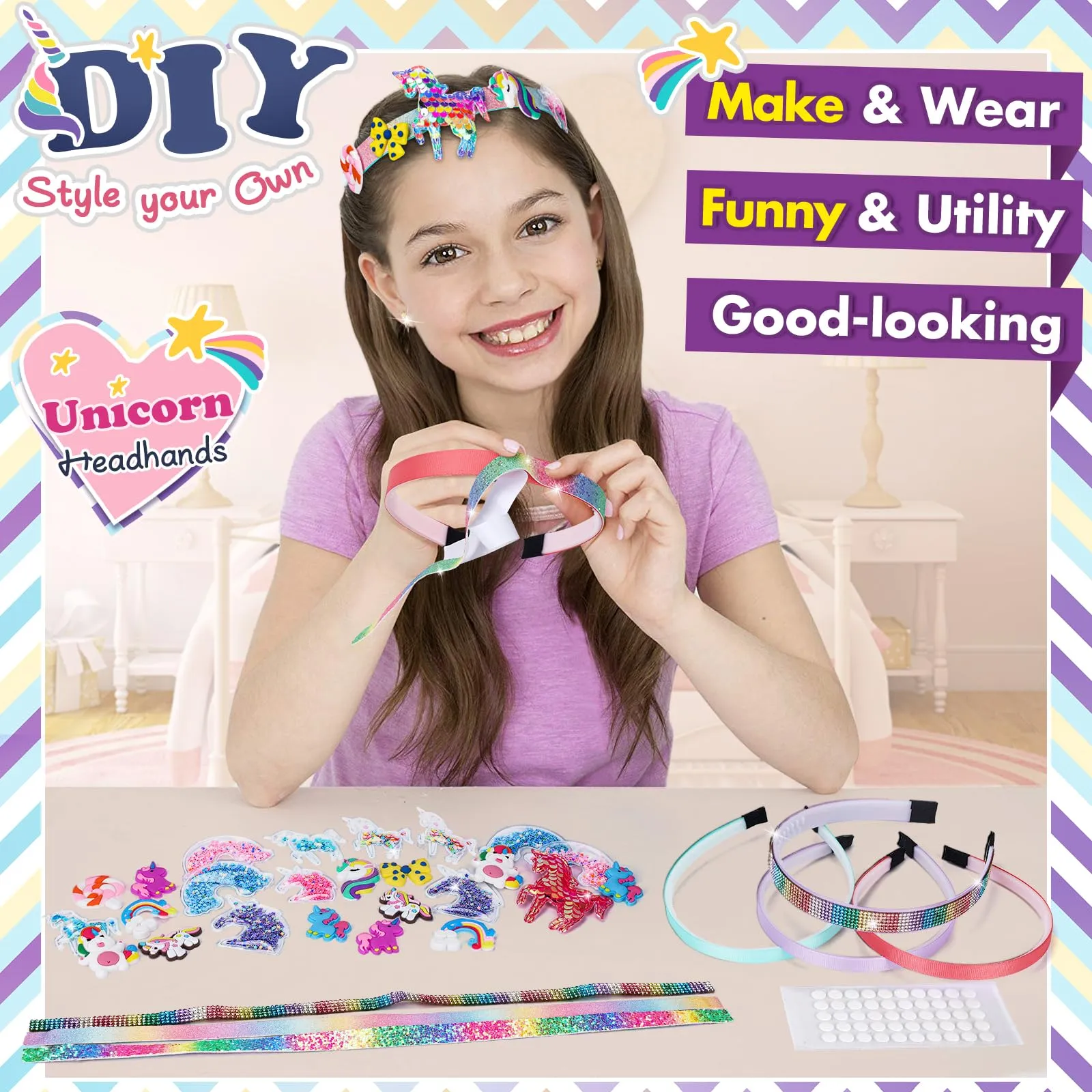 Craft fashion hair accessories making kit | So you can make your own unique DIY hair accessories