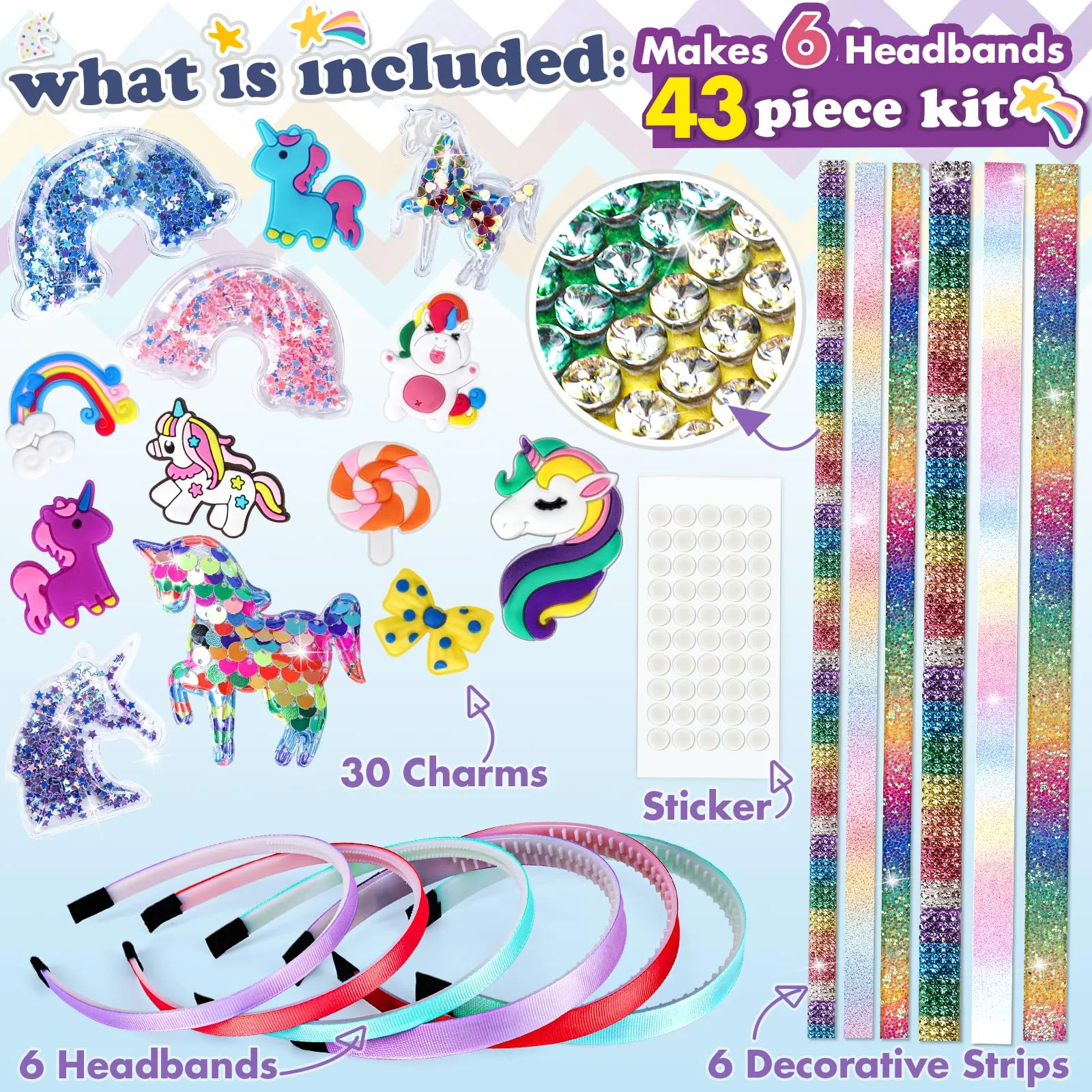 Craft fashion hair accessories making kit | So you can make your own unique DIY hair accessories