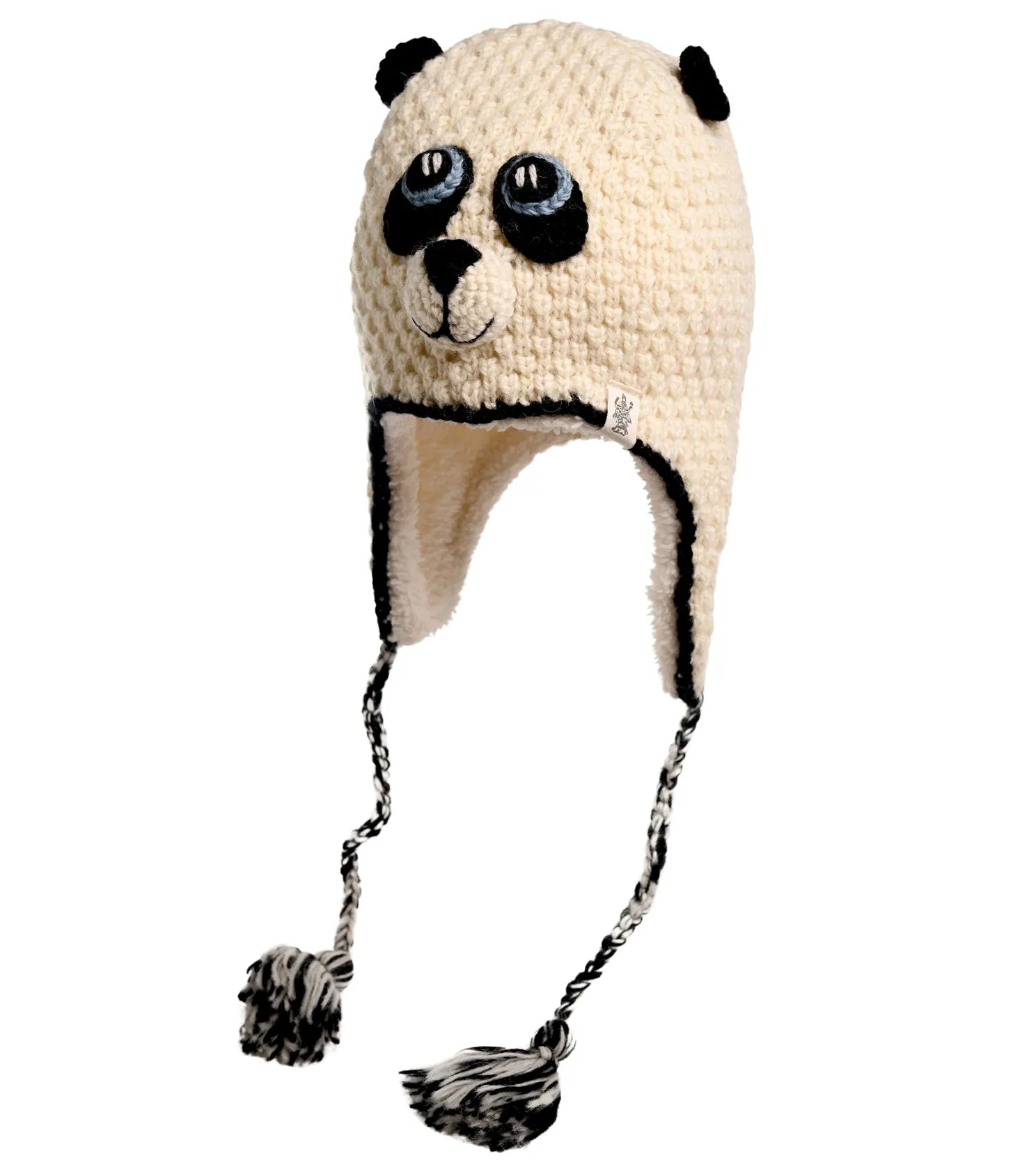 Crochet Panda Hat