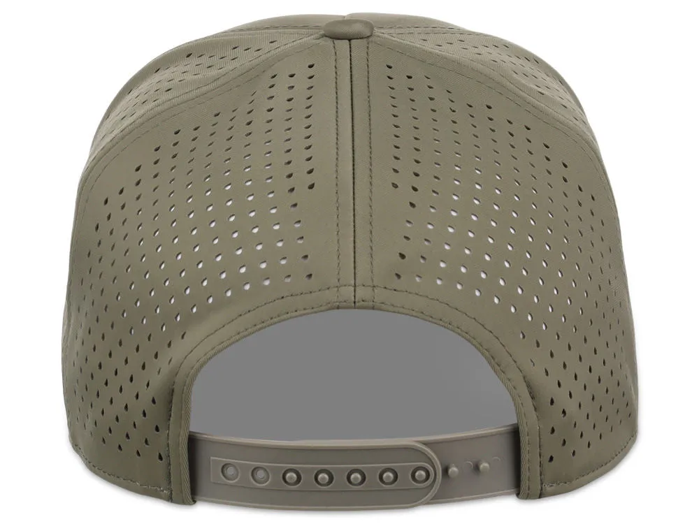 Crowns By Lids Tee Box 5-Panel Tech Cap - Olive