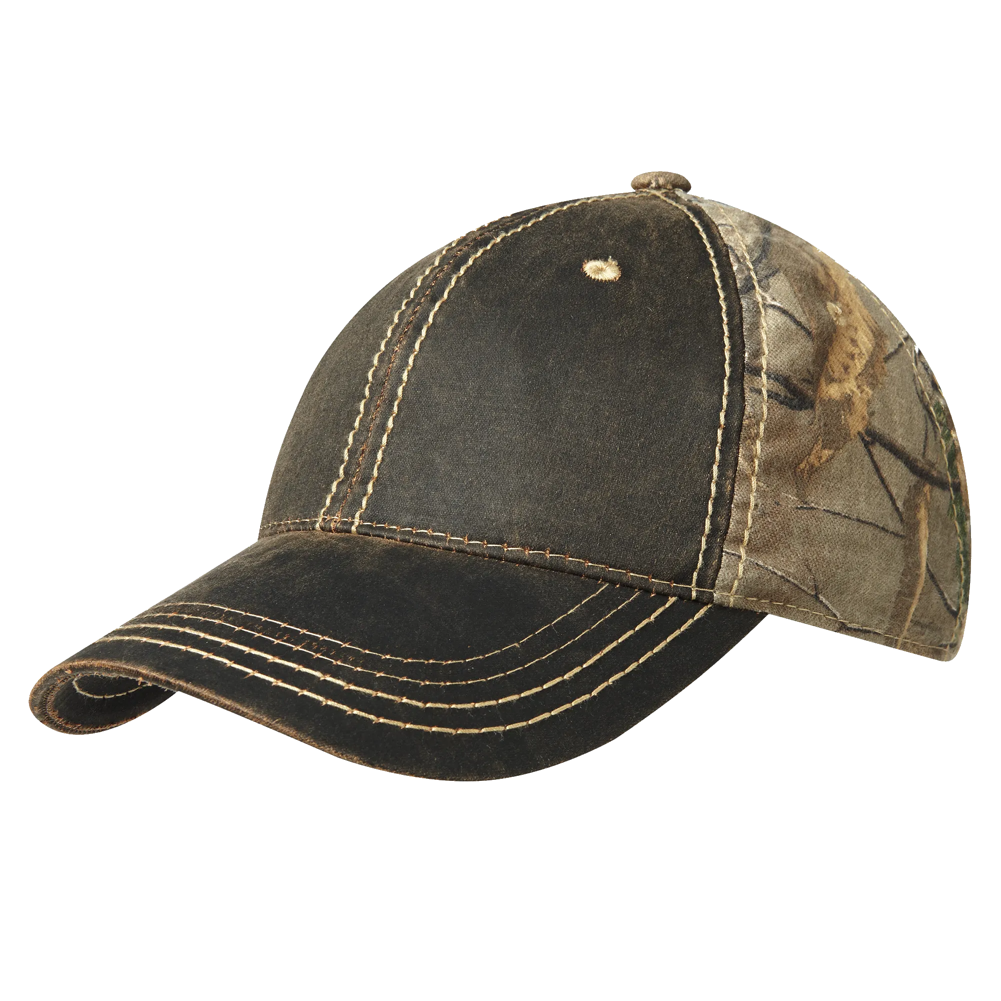 D1432 Pigment-Dyed Camouflage Cap