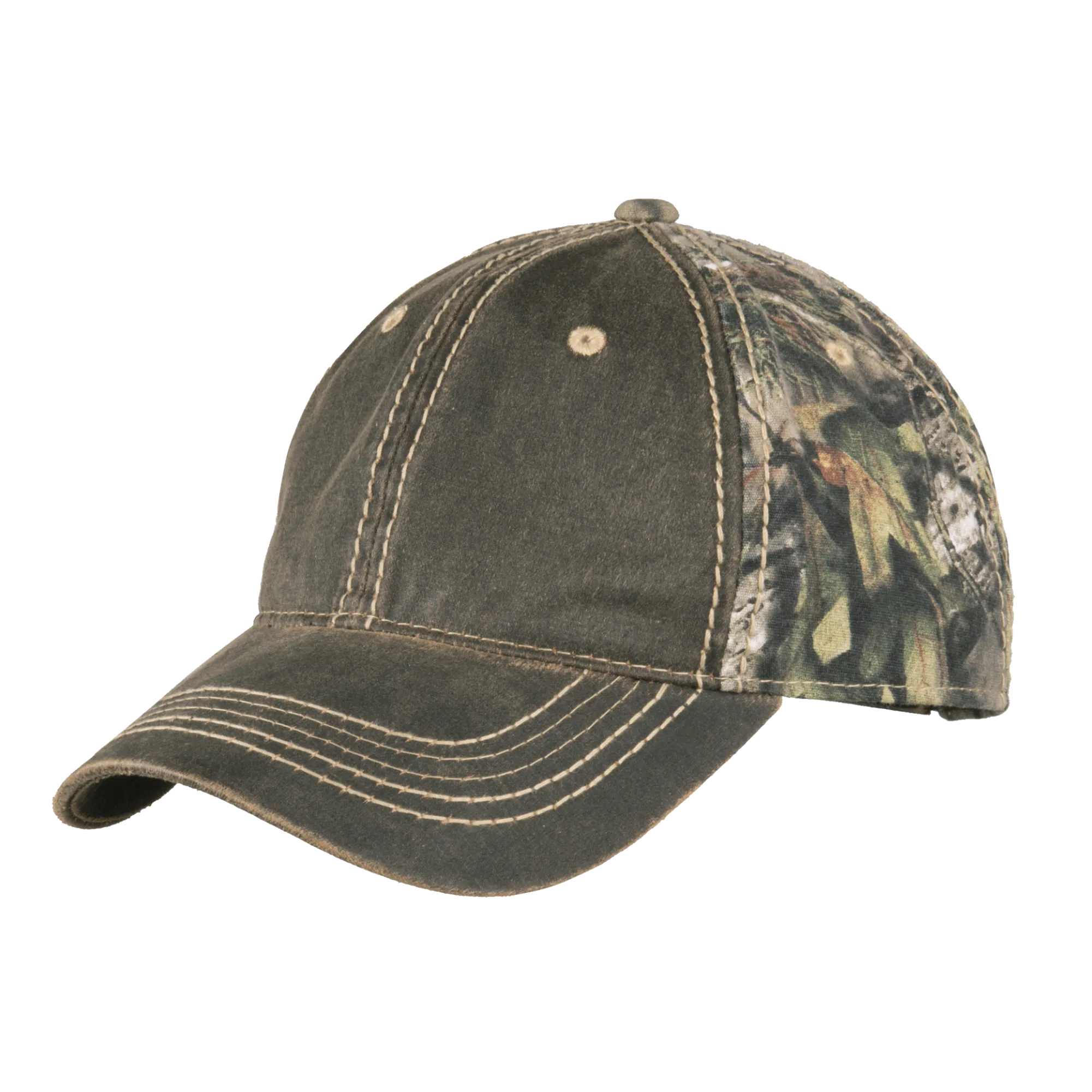 D1432 Pigment-Dyed Camouflage Cap