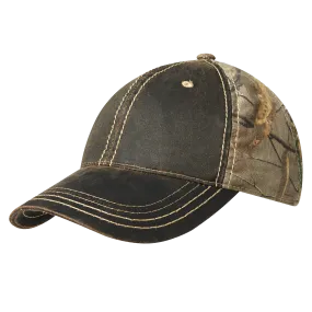 D1432 Pigment-Dyed Camouflage Cap