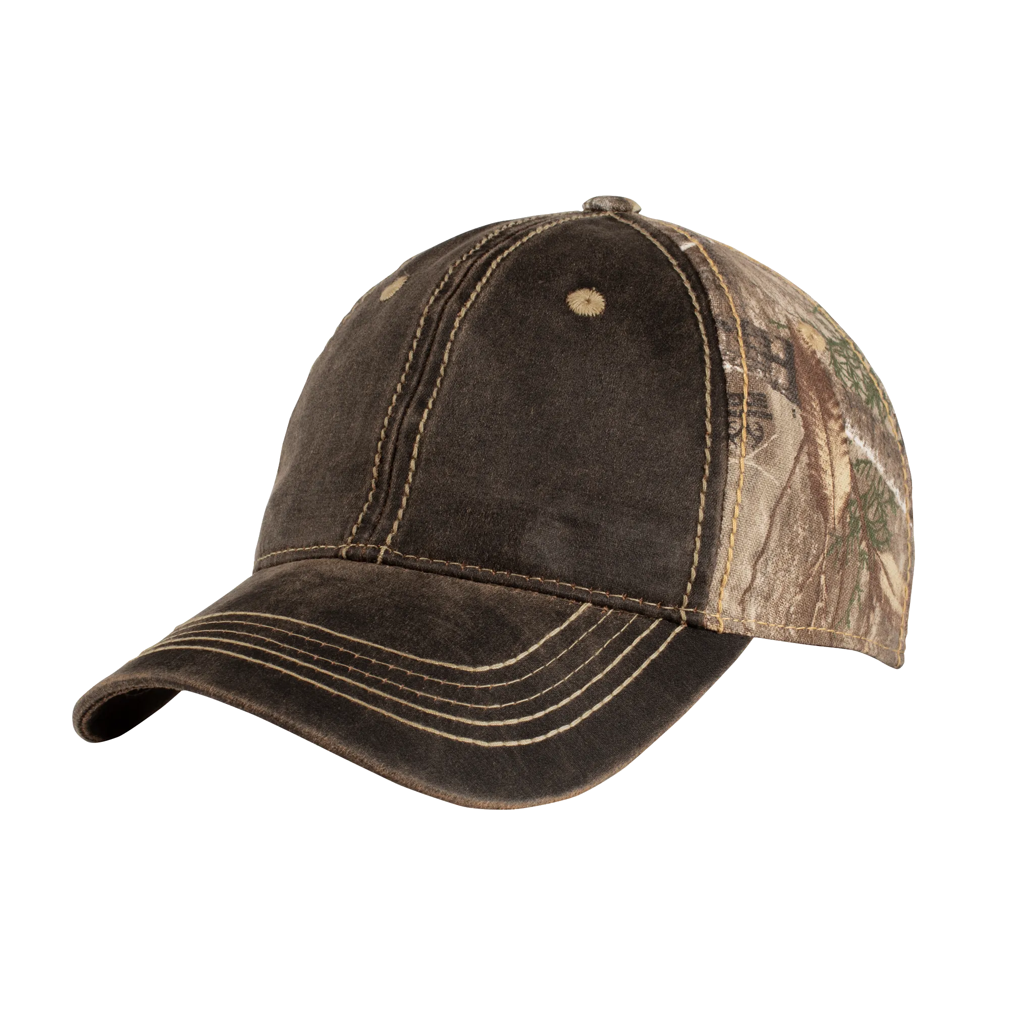 D1432 Pigment-Dyed Camouflage Cap