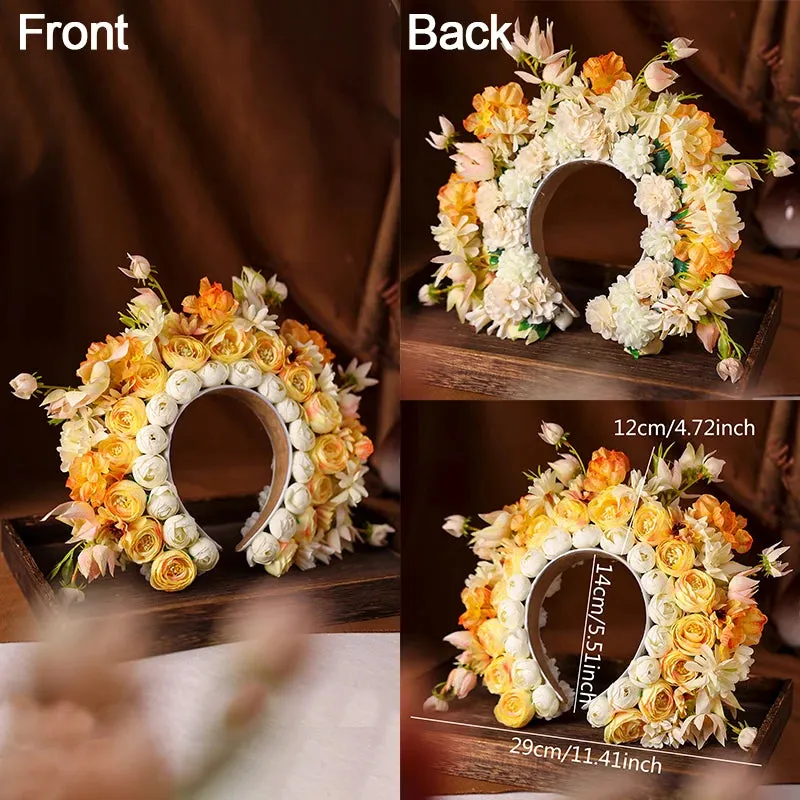 Flower Fae Head-Dress Headband Hair Wreath