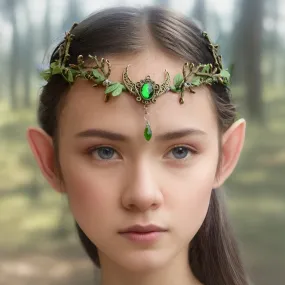 Forest Woodland Elf Crowns Fairycore Elven Hair Jewellery