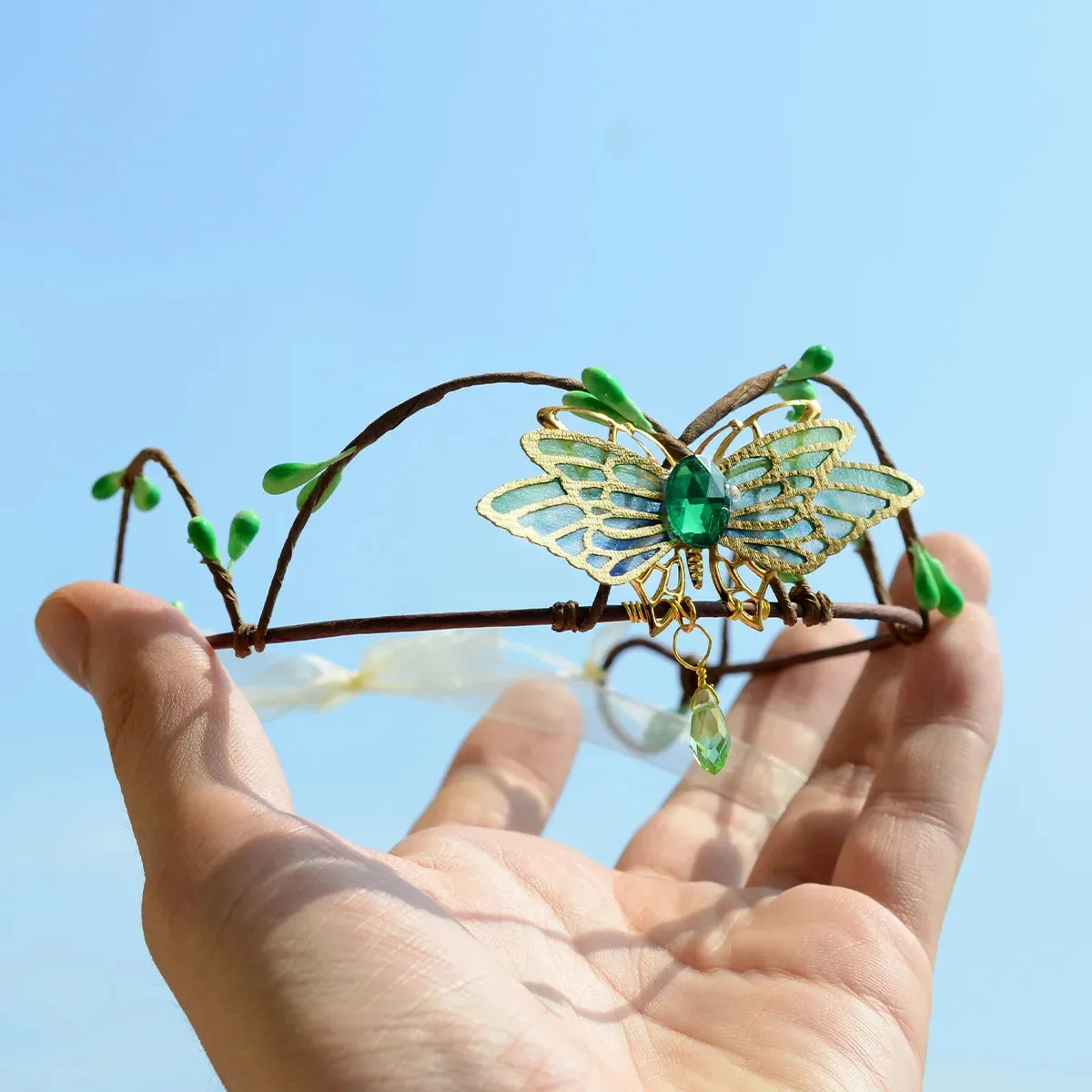 Forest Woodland Elf Crowns Fairycore Elven Hair Jewellery