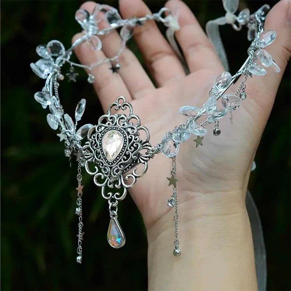 Forest Woodland Elf Crowns Fairycore Elven Hair Jewellery