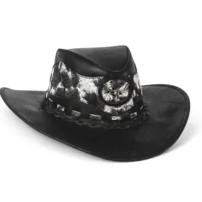 Genuine Leather and Cow Hair Cowboy Hat TOM-7103