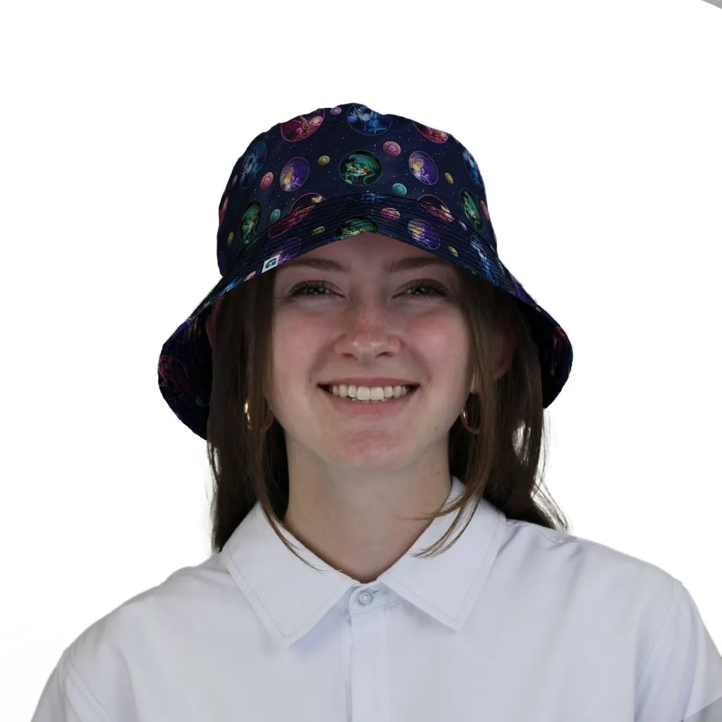 Glimpses in Dragon Time Bucket Hat