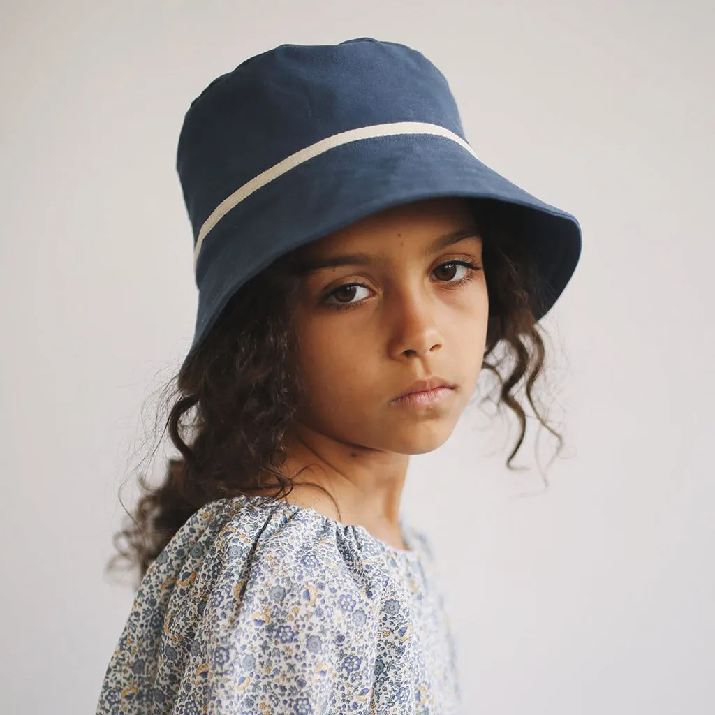 Hat Bucket Denim Jeans