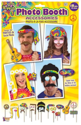 Hippie Photo Booth Props