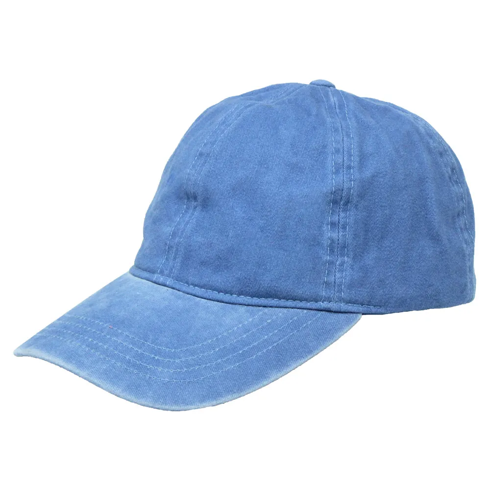 Jessie Pigment Washed Ponytail Cap