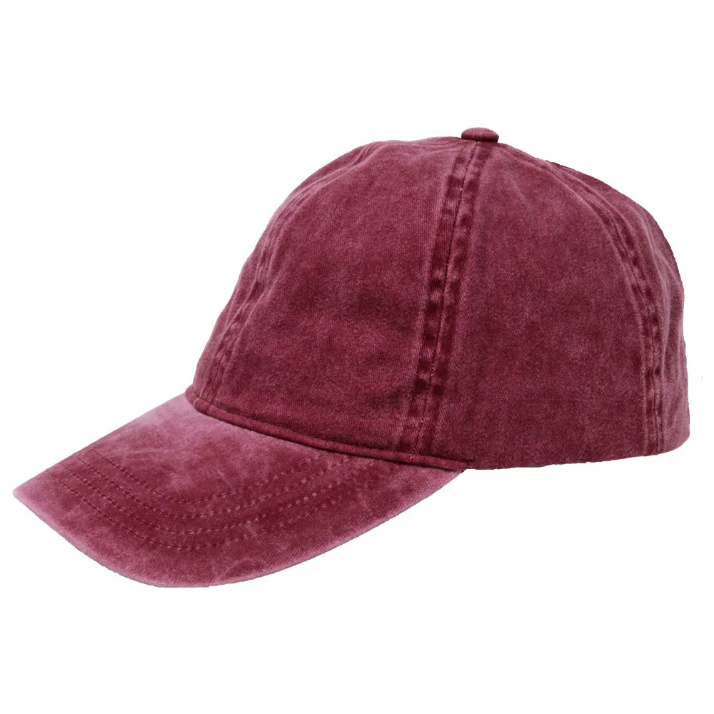 Jessie Pigment Washed Ponytail Cap
