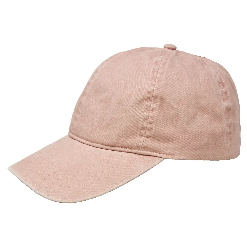 Jessie Pigment Washed Ponytail Cap