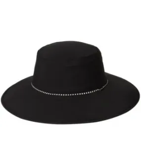 Kooringal Ladies Wide Brim Swim Hat - Hayman - Black