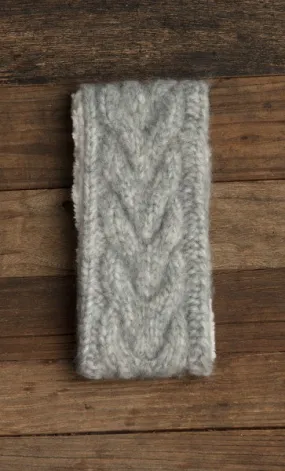 Lemon Brushed Wool Headband Oxford