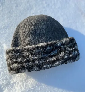 Lightweight Boucle Alpaca Hat