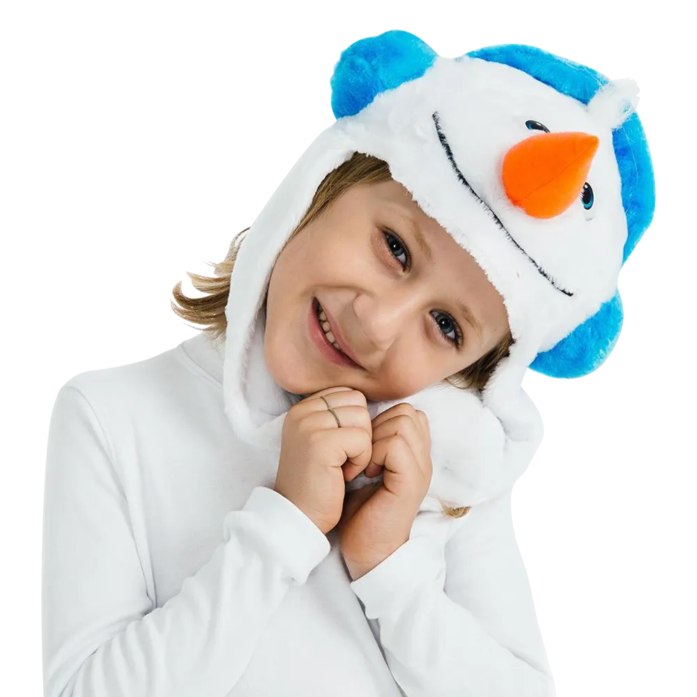 Little Winter Snowman Headpiece Kids Costume Dress-Up Play Accessory