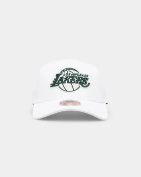 Mitchell & Ness Los Angeles Lakers 'State Of Mind' Snapback Vintage White