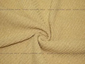 Mustard Woven Wool Fabric