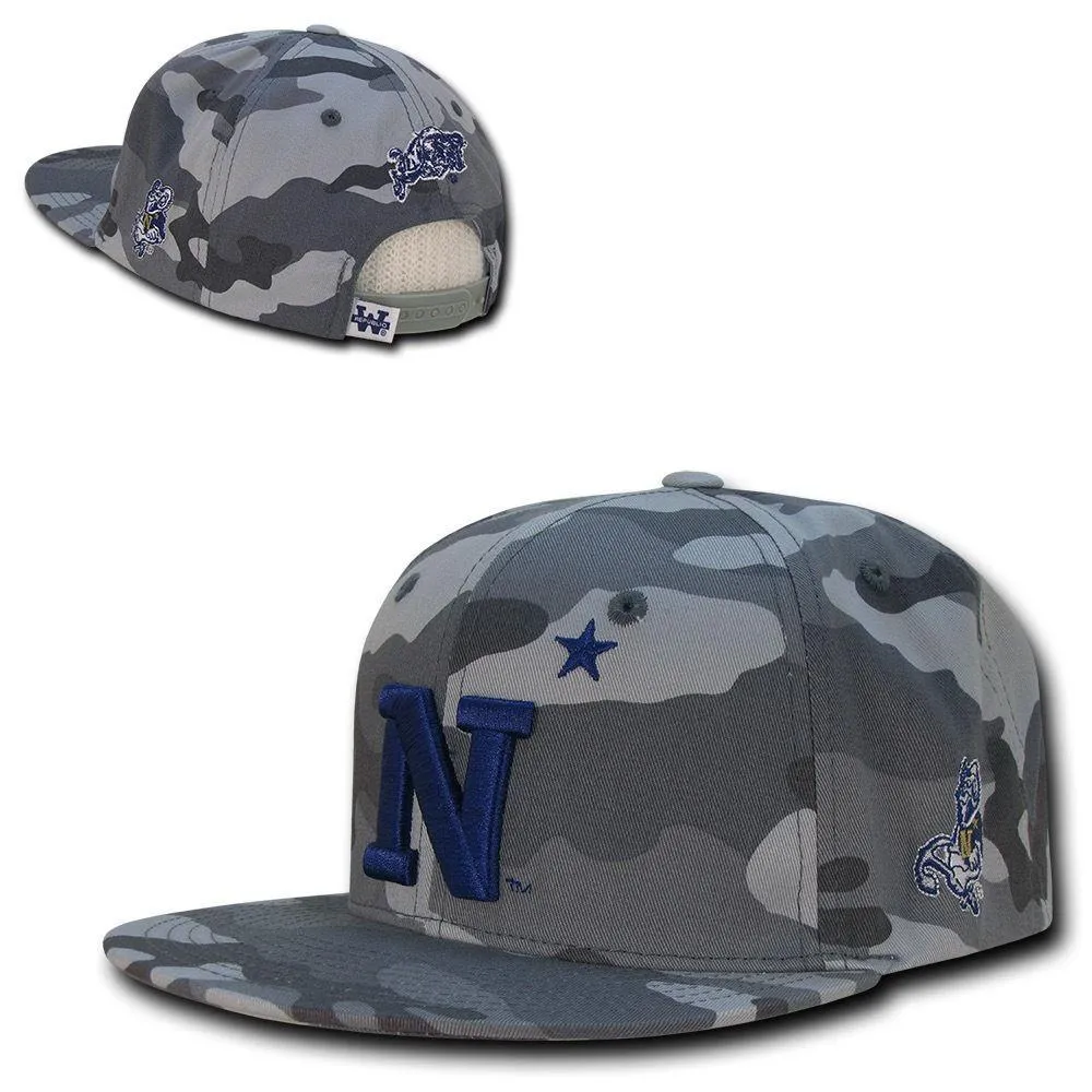 NCAA USna United States Naval Academy Camo Camouflage Snapback Baseball Caps Hat